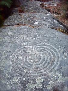 11.1.9.00 Labyrinth at Meis, Galicia, possibly from the Atlantic Bronze Age