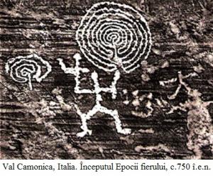 11.1.9.07 Val Camonica, Italia. Începutul Epocii fierului, c. 750 î.e.n.