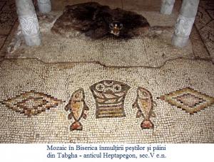 3.3.6.2 Mozaic în Biserica înmulţirii peştilor şi pâini