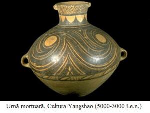 7.2.11.16 Urnă mortuară, Cultura Yangshao (5000-3000 î.e.n.)