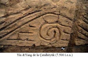 7.2.11.1 Yin Yang de la Çatalhöyük (7.500 î.e.n.)