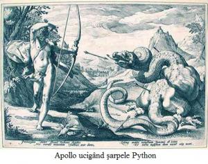 9.6.5.8 Apollo ucigând şarpele Python